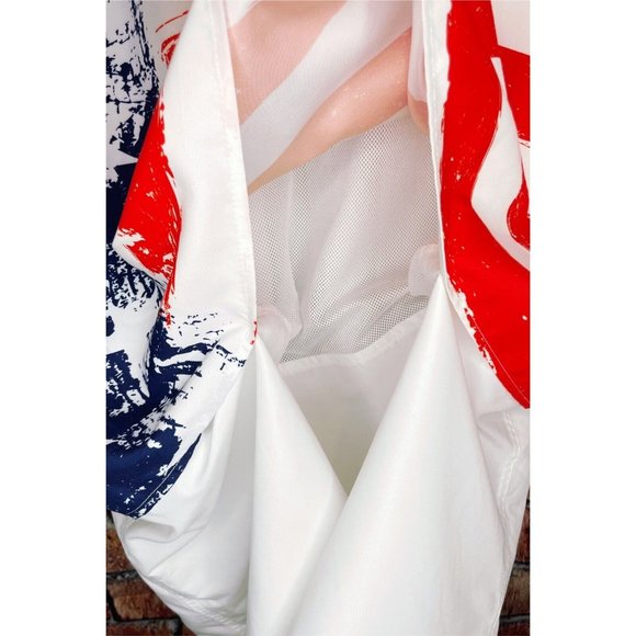 Magellan Outdoors Relaxed Fit Vented Shirt 3XL American Flag USA Red White Blue - Picture 5 of 6